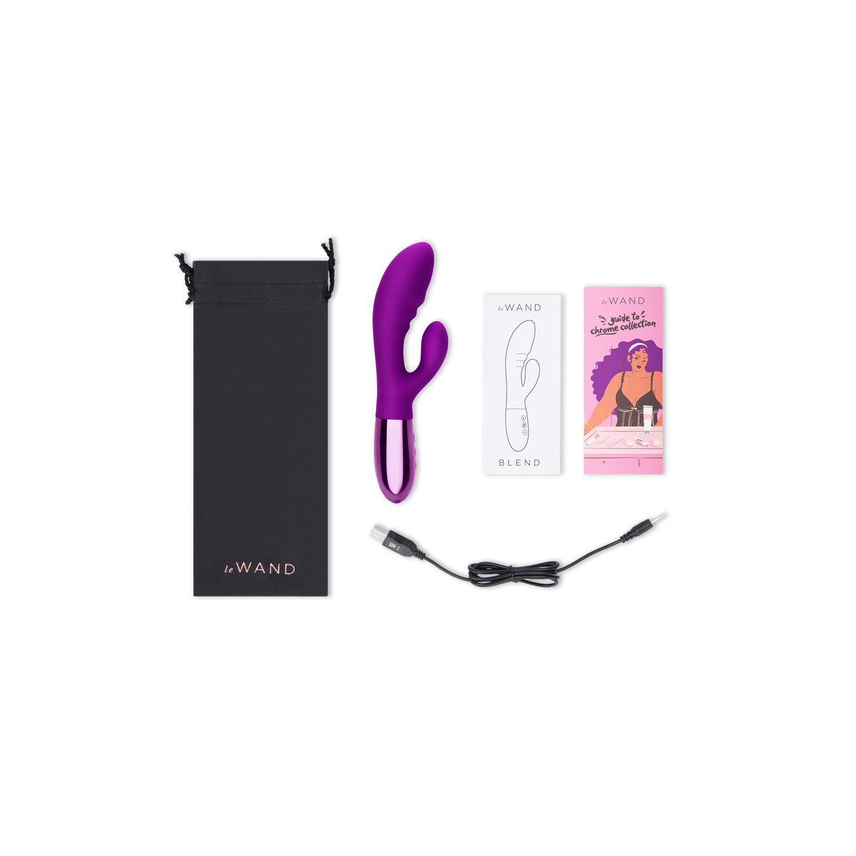 G-spotvibrator Le Wand Blend Purpur